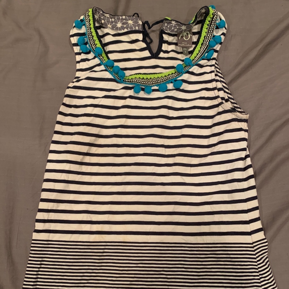 One September pom pom tank